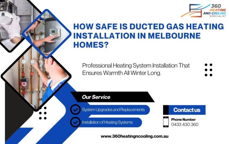 Ducted Gas Heating Installation in Melbourne