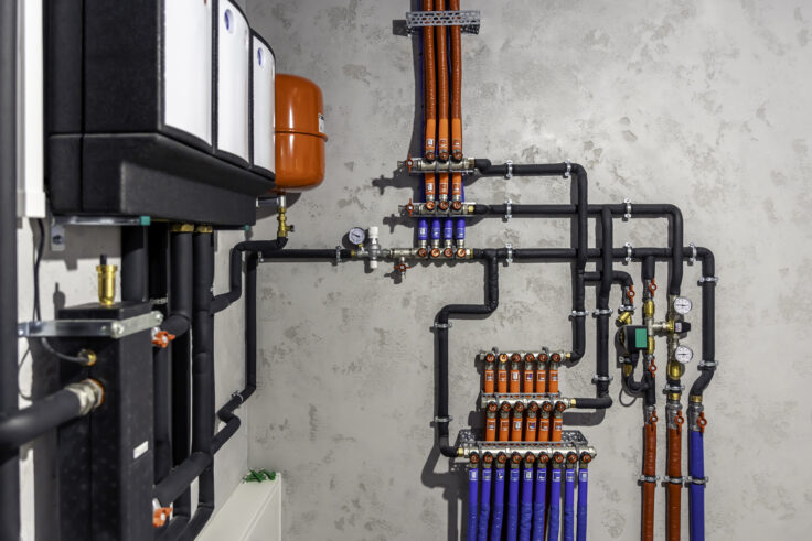 ducted gas heating installation in Melbourne