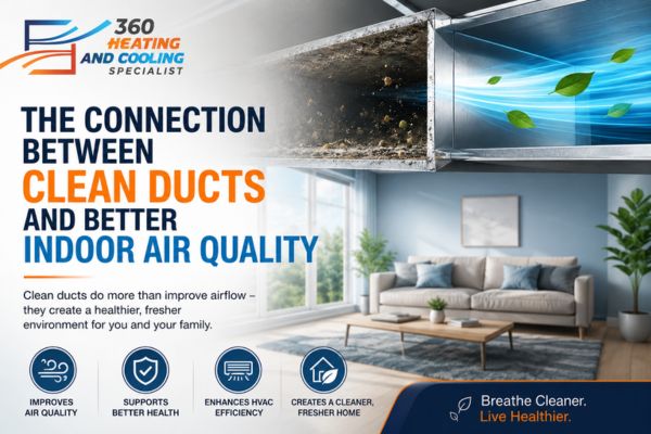 The Connection Between Clean Ducts and Better Indoor Air Quality