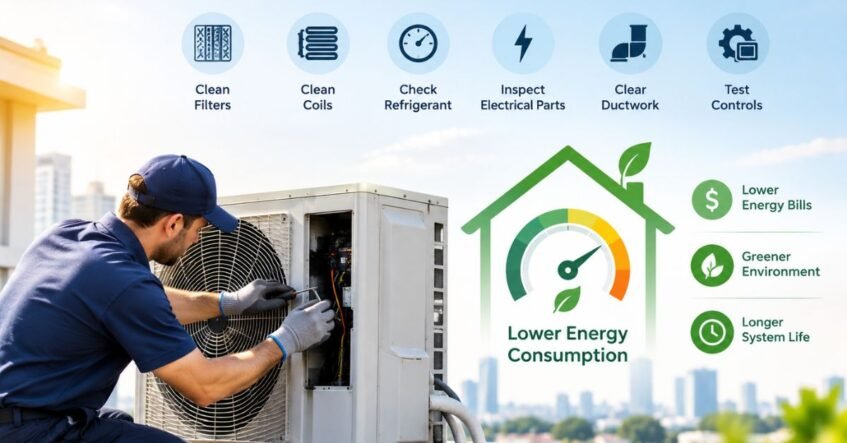 How Proper HVAC Maintenance Reduces Energy Consumption