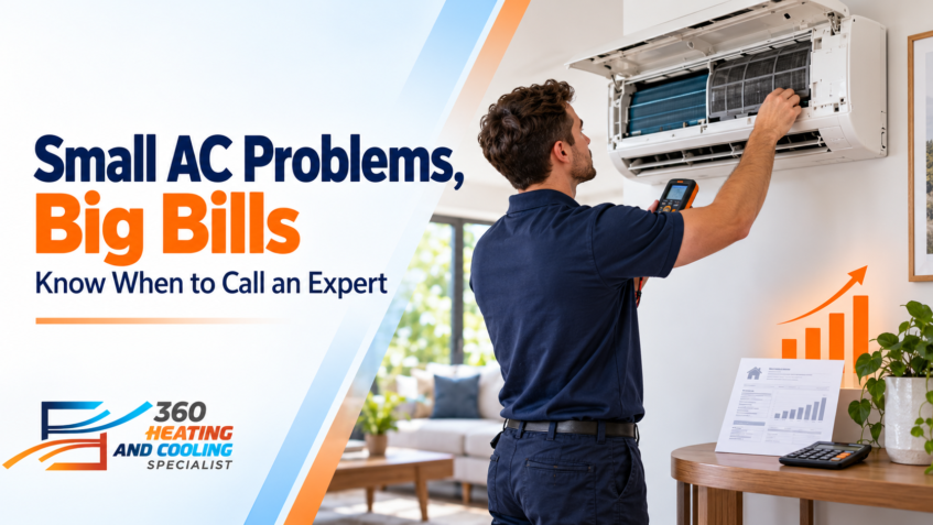 Small AC Problems, Big Bills: Know When to Call an Expert
